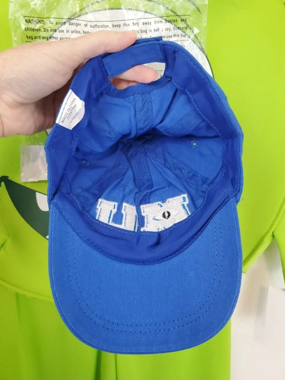 Monsters University young Mike Wazowski toddler costume, 3T/4T